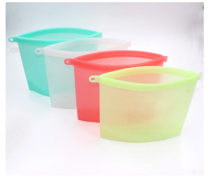 Summer Gift Reusable Silicone Food Preservation Bag Freeze Bag